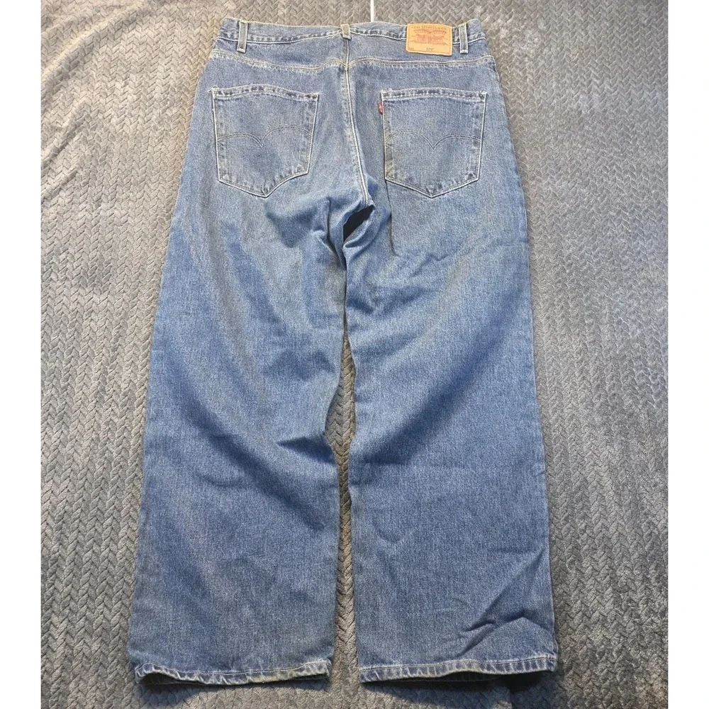 Vintage Y2K Levi's 579 Baggy Fit Jeans Mens 36x30 Blue Skater Wide Leg 2001